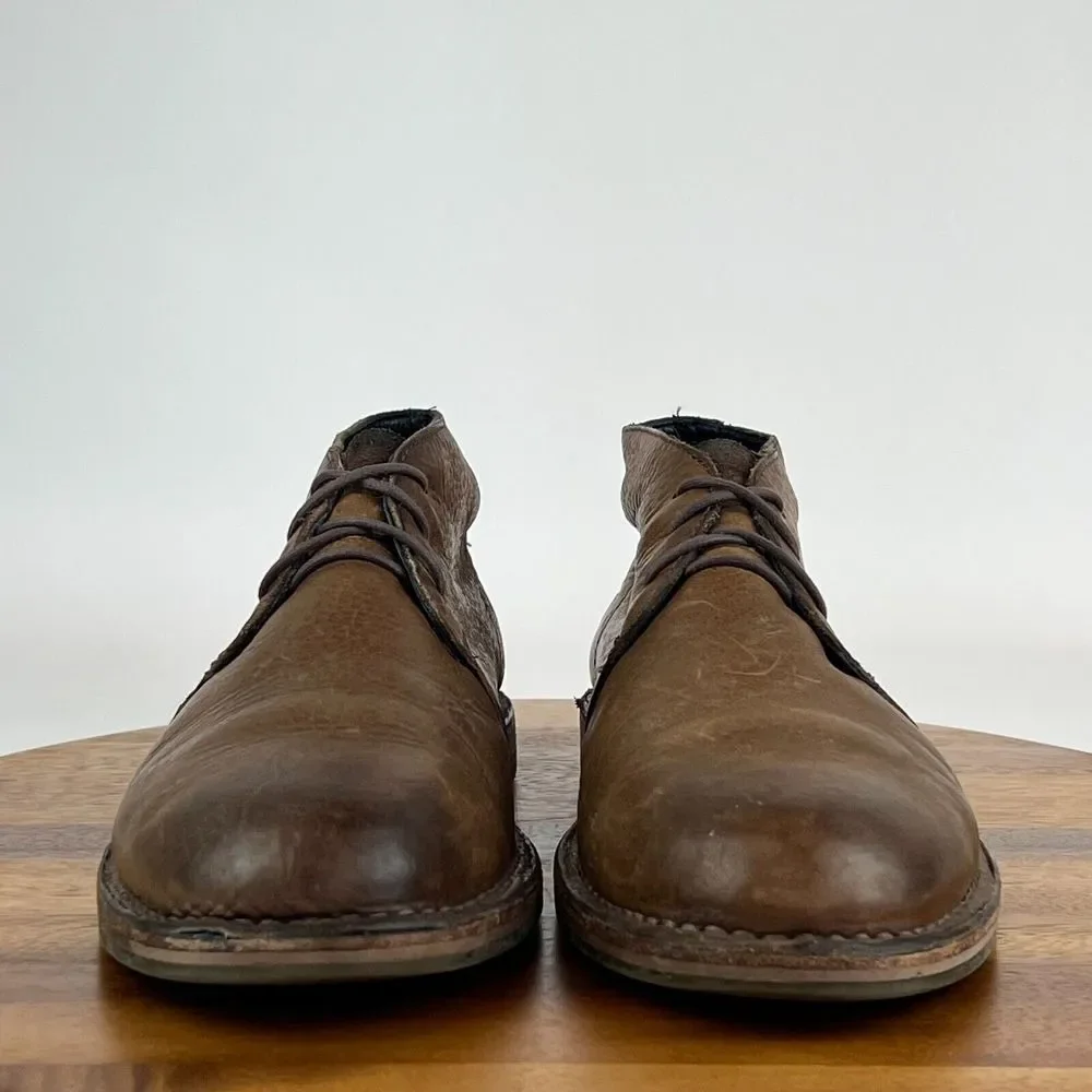 Mens Cole Haan Glenn Brown Leather Dress Chukka Ankle Boots Size‎ 10 M GUC